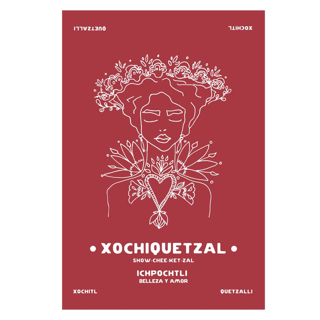 Kunstdruck Xochiquetzal